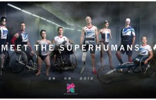 Bild aus der anzeigenkampagne vom Channel 4 "Meet the superhumans"
