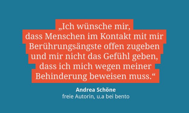 Andrea Schöne, freie Autorin u.a. für ze.tt